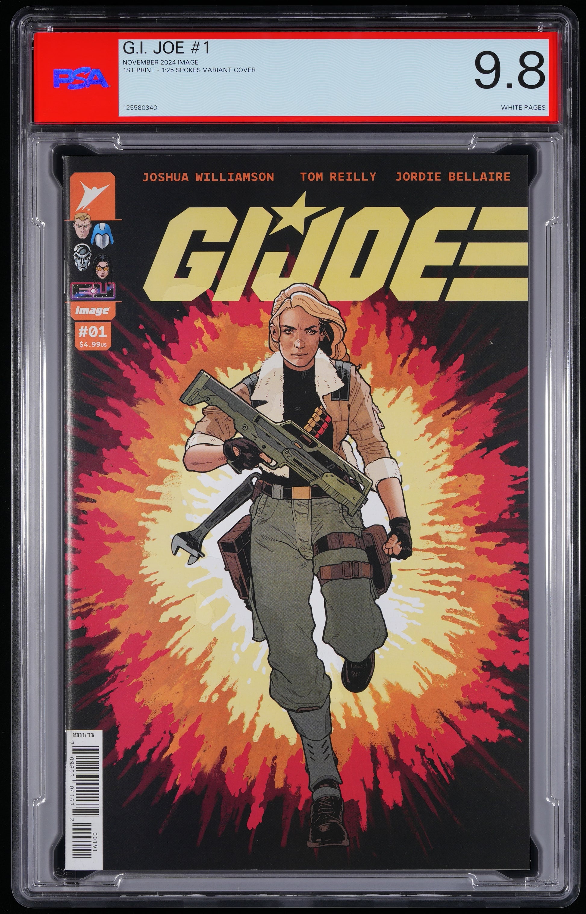 Image G.I. Joe #1 1 1:25 JEFFREY SPOKES VARIANT COVER