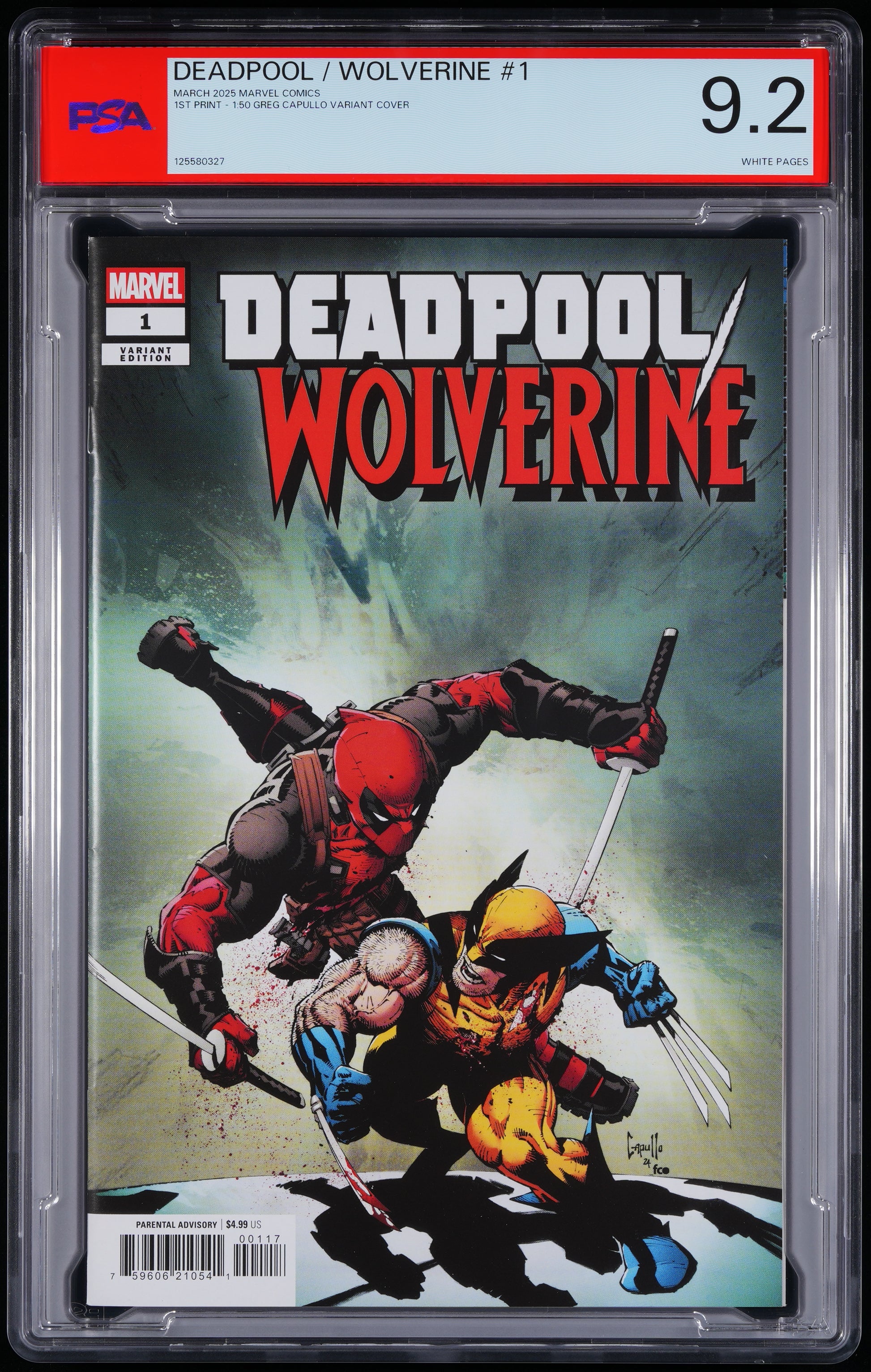 Marvel Comics Deadpool/Wolverine #1 LANGUAGEENG