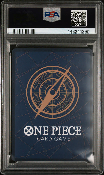 2025 ONE PIECE JAPANESE OP12-LEGACY OF THE MASTER PORTGAS D. ACE #011 SPECIAL ALTERNATE ART PSA 10