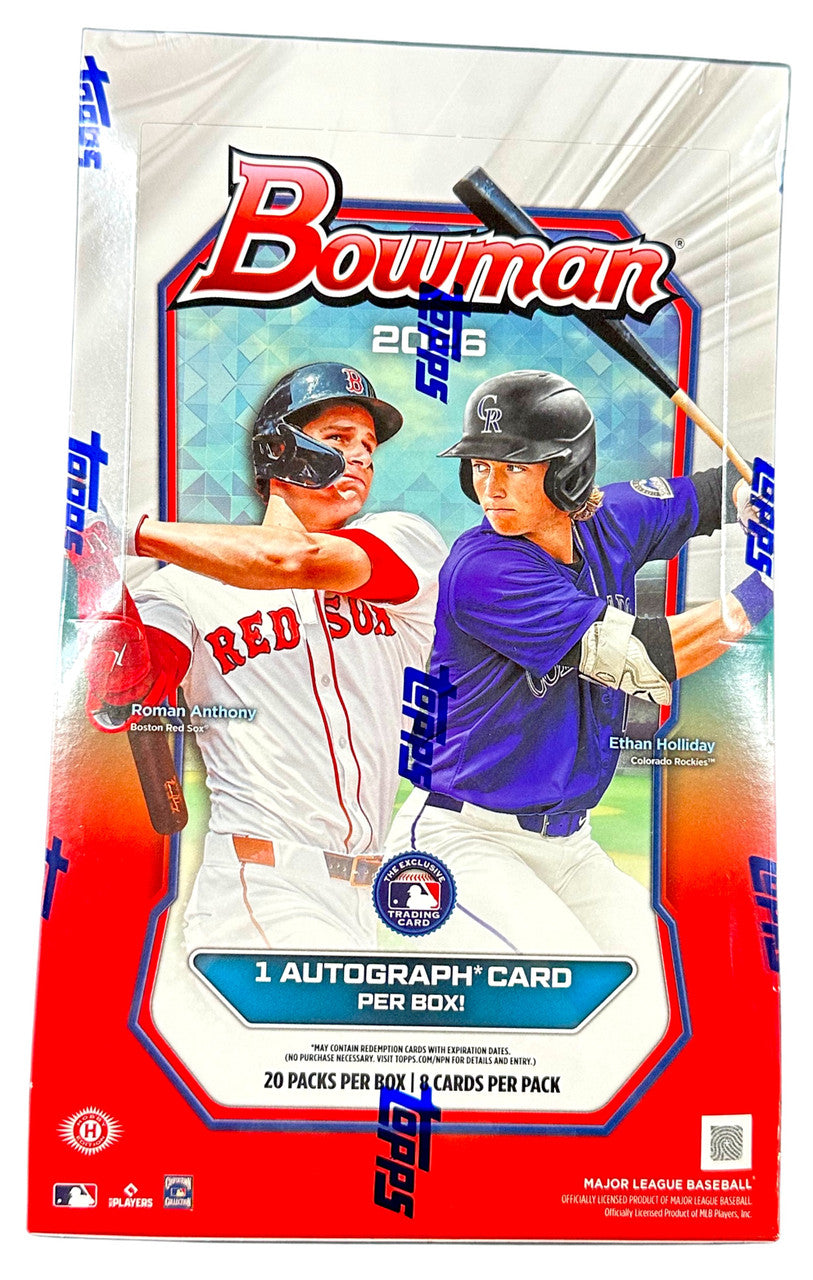 2026 Topps Bowman Baseball Hobby Box