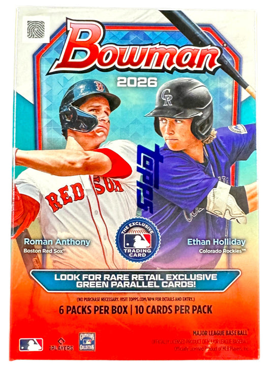 2026 Topps Bowman Baseball Blaster Box