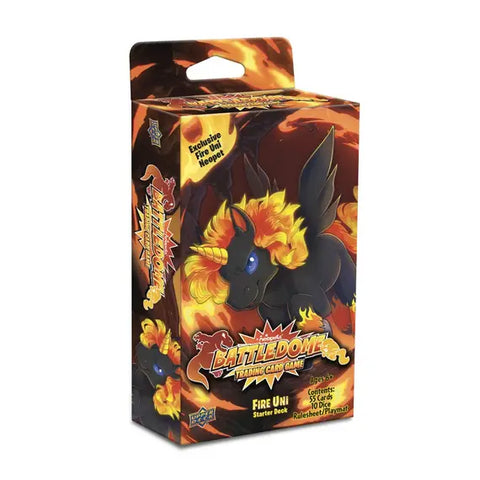 Neopets Battledome Trading Card Game – Fire Uni Starter Deck