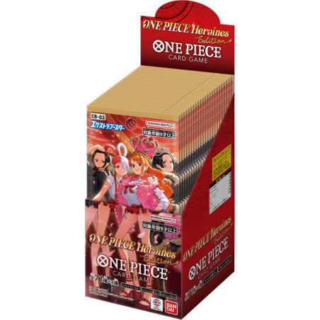 Japanese One Piece: EB03 Heroines Edition Booster Box [EB-03]