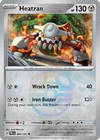 Pokemon,SV: Prismatic Evolutions,Heatran (Master Ball Pattern) - 068/131,Holofoil,Uncommon,Near Mint