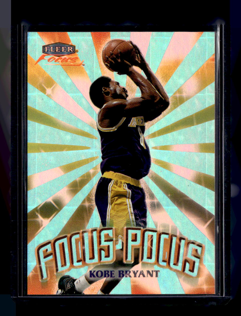 Fleer 1999-00 Fleer Focus,1999-00 Fleer Focus,Kobe Bryant - 5 FP,Focus Pocus