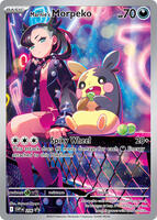 Pokemon,SV: Scarlet & Violet Promo Cards,Marnie's Morpeko - 206,Holofoil,Holo Rare,Near Mint