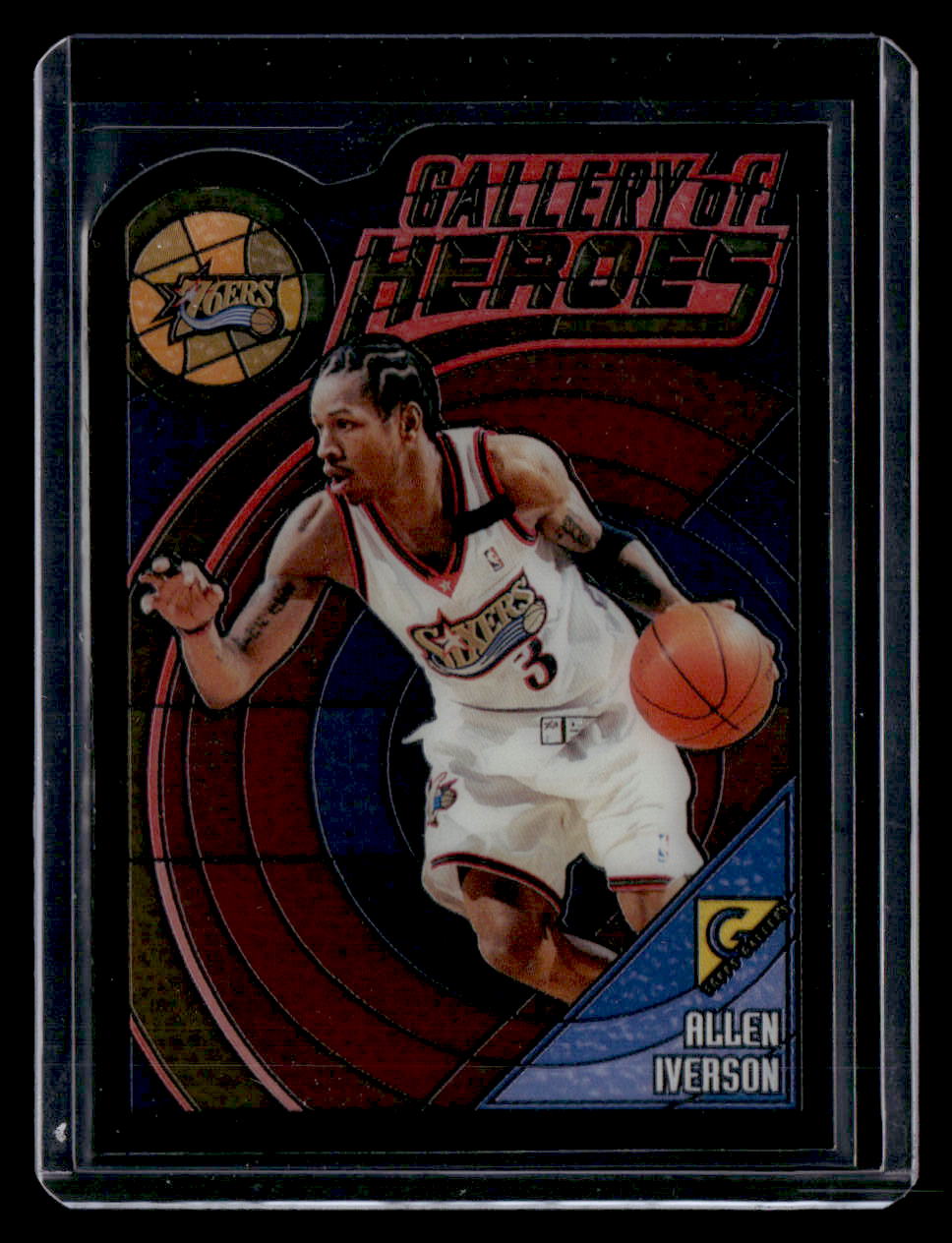 Topps 2000-01 Topps Gallery,2000-01 Topps Gallery,Allen Iverson - GH1,Gallery of Heroes