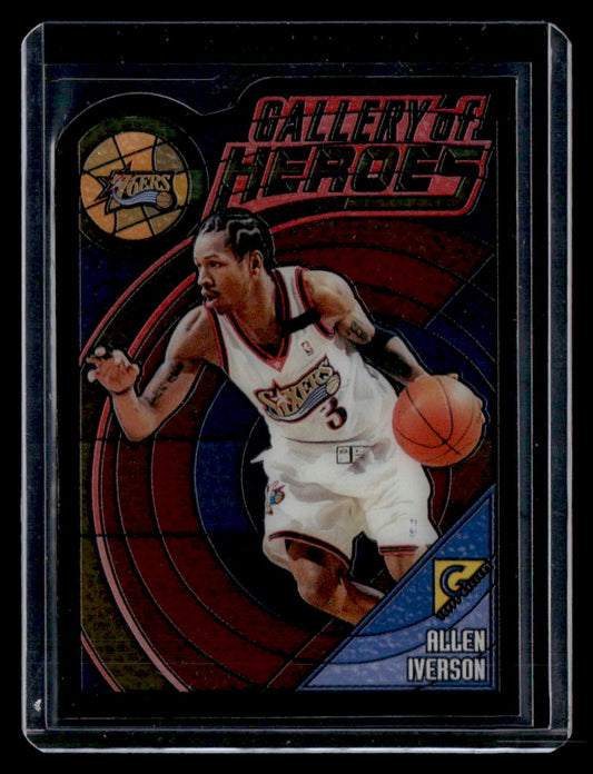 Topps 2000-01 Topps Gallery,2000-01 Topps Gallery,Allen Iverson - GH1,Gallery of Heroes