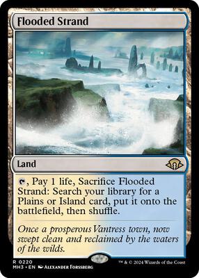Magic: The Gathering,Modern Horizons 3,Flooded Strand - 220,Normal,Rare,Near Mint