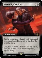 Magic: The Gathering,Universes Beyond: Doctor Who,Wound Reflection (Extended Art) (Surge Foil) - 1062,Foil,Rare,Near Mint