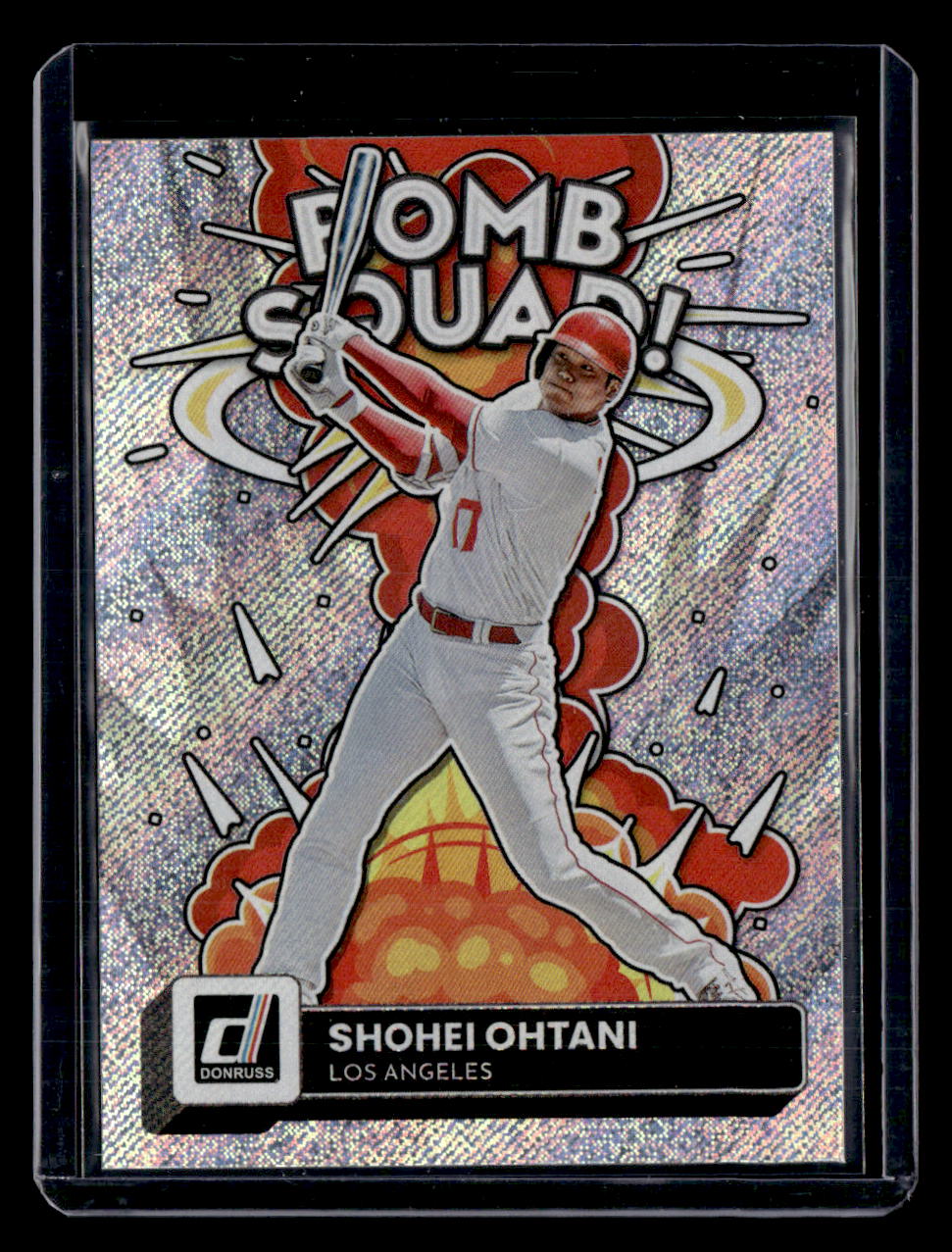 Donruss 2022 Donruss Optic,2022 Donruss Optic,Shohei Ohtani - BS-3,Bomb Squad Holo Prizm
