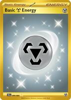 Pokemon,SV: Shrouded Fable,Basic Metal Energy - 099/064,Holofoil,Hyper Rare,Near Mint