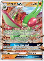 Pokemon,SM - Cosmic Eclipse,Flygon GX - 110/236,Holofoil,Ultra Rare,Lightly Played