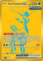 Pokemon,SV: Prismatic Evolutions,Iron Leaves ex - 176/131,Holofoil,Hyper Rare,Near Mint