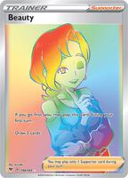 Pokemon,SWSH04: Vivid Voltage,Beauty (Secret) - 194/185,Holofoil,Secret Rare,Near Mint
