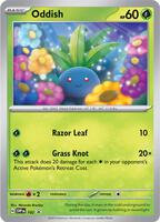 Pokemon,SV: Scarlet & Violet Promo Cards,Oddish - 102,Normal,Promo,Near Mint
