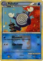 Pokemon,League & Championship Cards,Poliwhirl - 37/95 (League Promo) - 037/095,Reverse Holofoil,Promo,Heavily Played