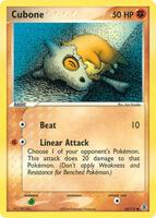 Pokemon,EX FireRed & LeafGreen,Cubone - 60/112,Normal,Common,Lightly Played