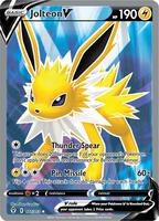 Pokemon,SWSH07: Evolving Skies,Jolteon V (Full Art) - 177/203,Holofoil,Ultra Rare,Near Mint