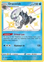 Pokemon,Shining Fates: Shiny Vault,Dracovish - SV036/SV122,Holofoil,Shiny Holo Rare,Near Mint