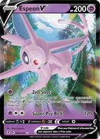 Pokemon,SWSH07: Evolving Skies,Espeon V - 064/203,Holofoil,Ultra Rare,Near Mint