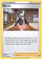 Pokemon,Champion's Path,Marnie - 56/73,Holofoil,Holo Rare,Near Mint