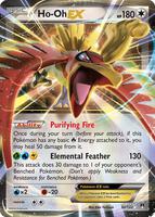 Pokemon,XY - BREAKpoint,Ho-Oh EX - 92/122,Holofoil,Ultra Rare,Lightly Played