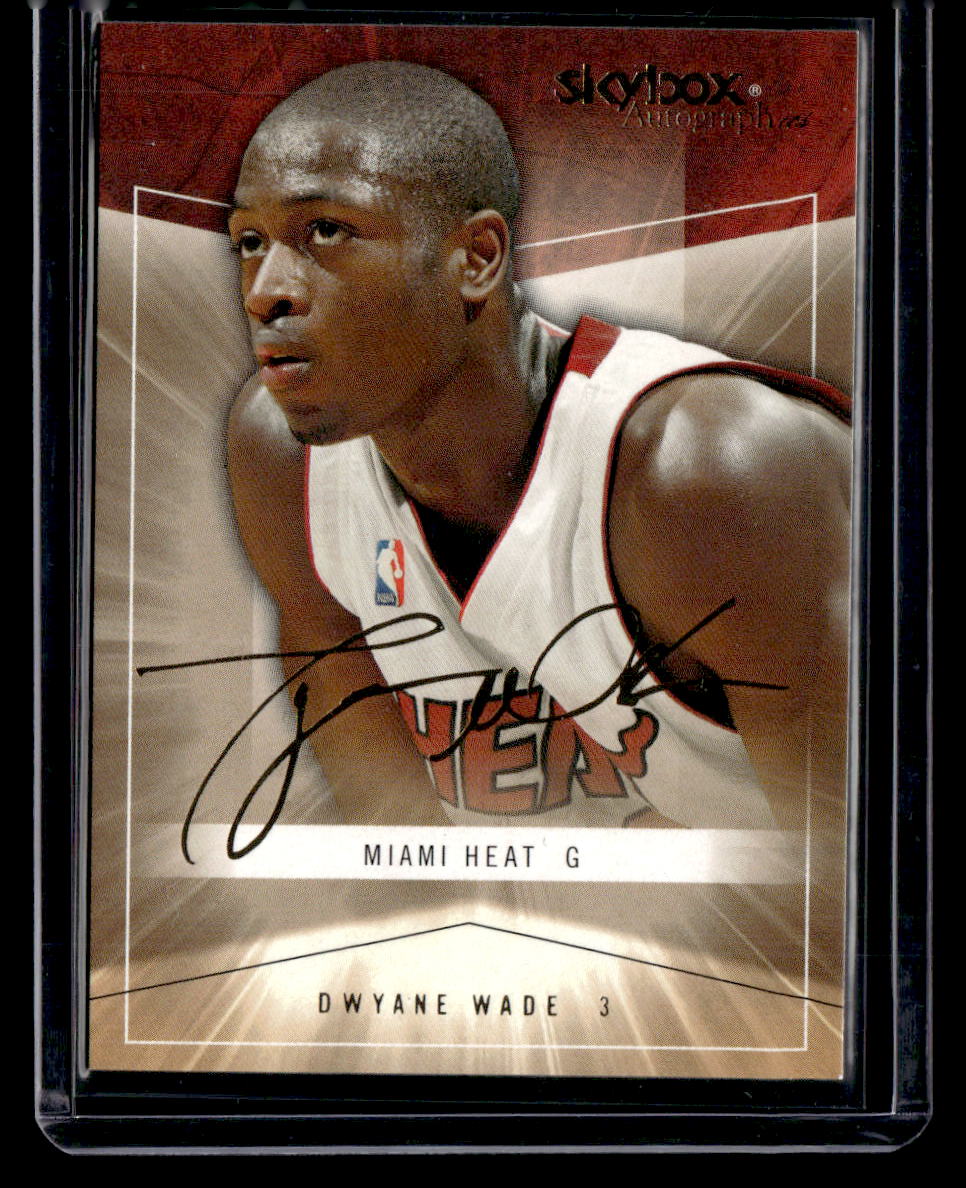 2004-05 SkyBox Autographics,2004-05 SkyBox Autographics,Dwyane Wade - 1,Insignia