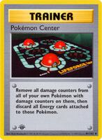 Pokemon,Base Set (Shadowless),Pokemon Center - 085/102,1st Edition,Uncommon,Heavily Played