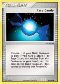 Pokemon,EX Holon Phantoms,Rare Candy - 90/110,Reverse Holofoil,Uncommon,Damaged