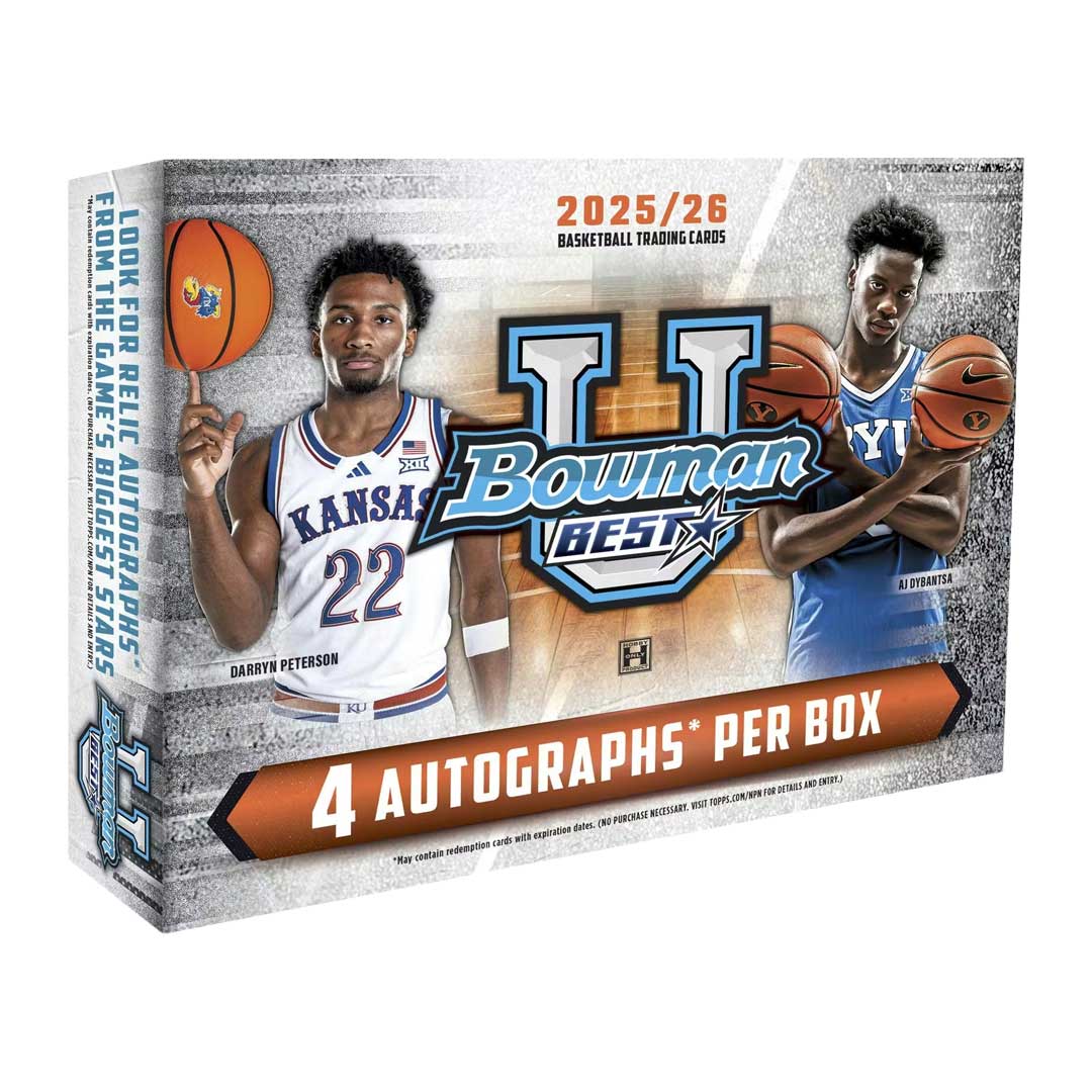 2025-26 Topps Bowman University Best Basketball Hobby Box