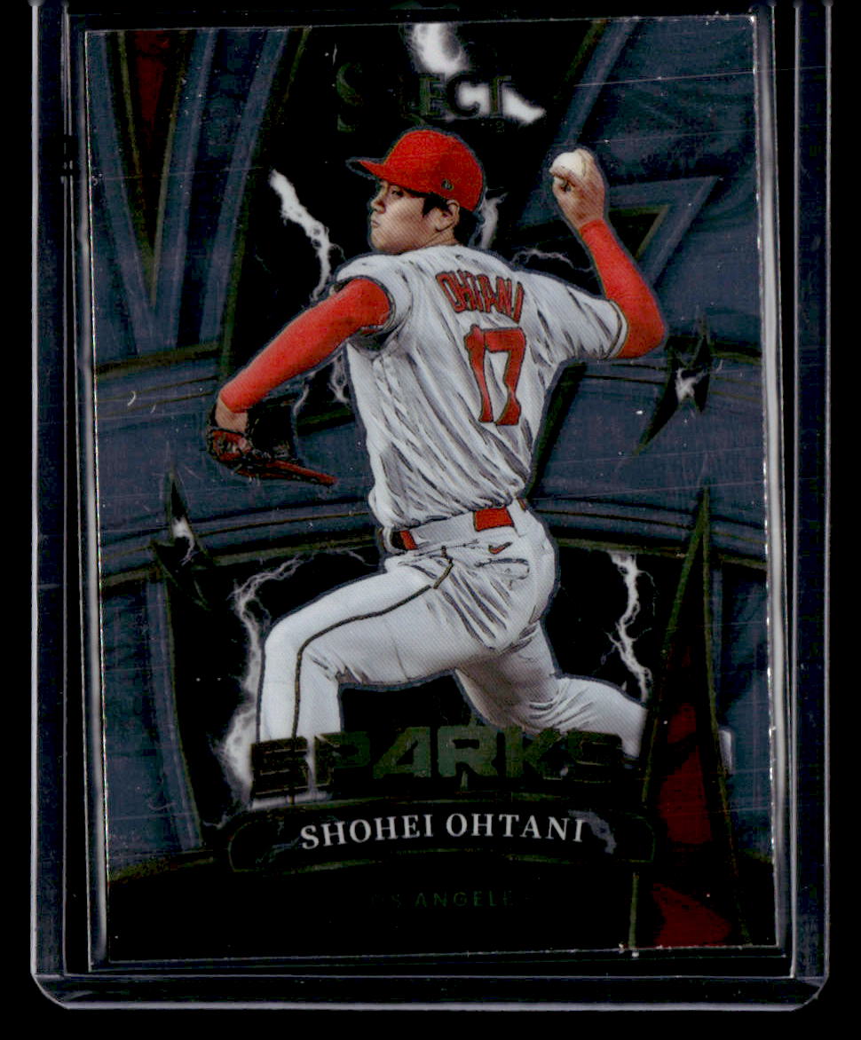 Select 2022 Panini Select,2022 Panini Select,Shohei Ohtani - SP4,Sparks