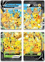 Pokemon,SWSH: Sword & Shield Promo Cards,Pikachu V-Union [Set of 4],Holofoil,Promo,Near Mint