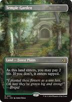 Magic: The Gathering,Lorwyn Eclipsed,Temple Garden (Borderless) - 351,Foil,Rare,Near Mint