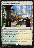 Magic: The Gathering,Battlebond,Bountiful Promenade - 81,Foil,Rare,Near Mint