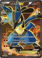 Pokemon,XY - Furious Fists,Lucario EX (107 Full Art) - 107/111,Holofoil,Ultra Rare,Lightly Played