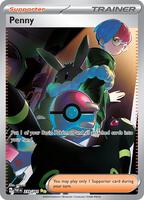 Pokemon,SV: Paldean Fates,Penny - 239/091,Holofoil,Special Illustration Rare,Near Mint