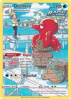 Pokemon,SWSH09: Brilliant Stars Trainer Gallery,Octillery - TG03/TG30,Holofoil,Ultra Rare,Moderately Played
