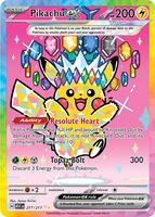 Pokemon,ME: Ascended Heroes,Pikachu ex - 277/217,Holofoil,Special Illustration Rare,Near Mint