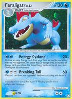 Pokemon,Mysterious Treasures,Feraligatr - 8/123,Reverse Holofoil,Holo Rare,Lightly Played