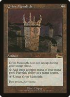 Magic: The Gathering,Urza's Legacy,Grim Monolith - 126,Normal,Rare,Lightly Played