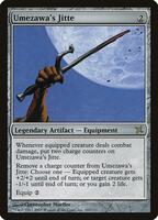 Magic: The Gathering,Betrayers of Kamigawa,Umezawa's Jitte - 163,Normal,Rare,Near Mint