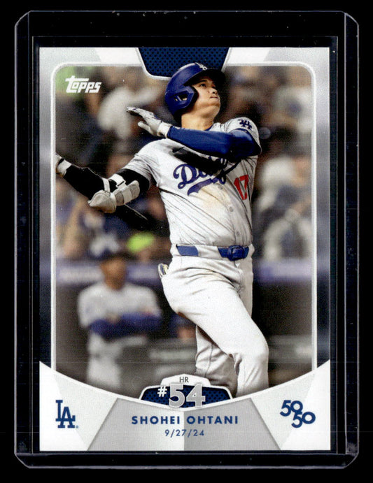 2024 Topps 50/50 #111 Shohei Ohtani SSP,NM