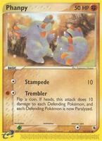 Pokemon,EX Ruby and Sapphire,Phanpy - 62/109,Reverse Holofoil,Common,Heavily Played