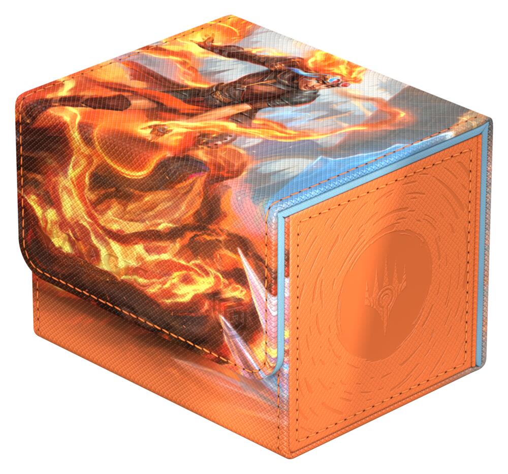 Magic: The Gathering deck boxes ultimate guard magic reality fracture sidewinder 100plus xenoskin box chandra torch of defiance