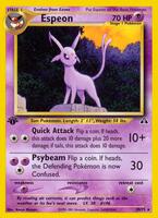 Pokemon,Neo Discovery,Espeon (20) - 20/75,Unlimited,Rare,Moderately Played