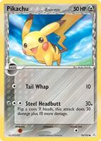 Pokemon,Holon Phantoms,Pikachu (Delta Species) - 79/110,Normal,Common,Moderately Played