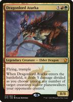 Magic: The Gathering,Dragons of Tarkir,Dragonlord Atarka - 216,Foil,Mythic,Near Mint