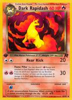 Pokemon,Team Rocket,Dark Rapidash - 44/82,1st Edition,Uncommon,Lightly Played