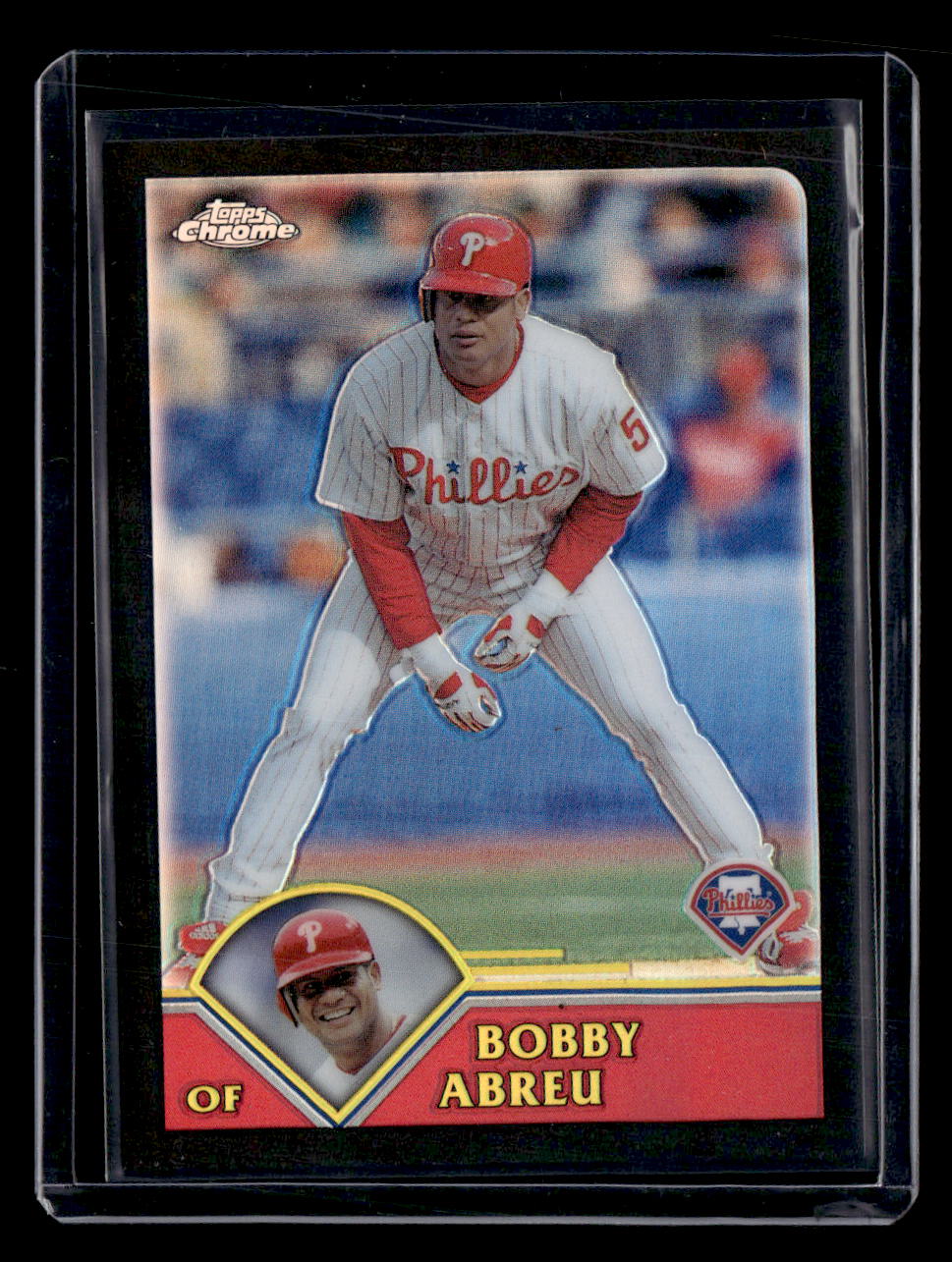 Topps 2003 Topps Chrome,2003 Topps Chrome,Bobby Abreu - 288,Black Refractors